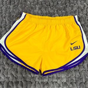 Nike LSU running shorts